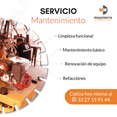 Servicio y Mantenimiento de Maquinaria